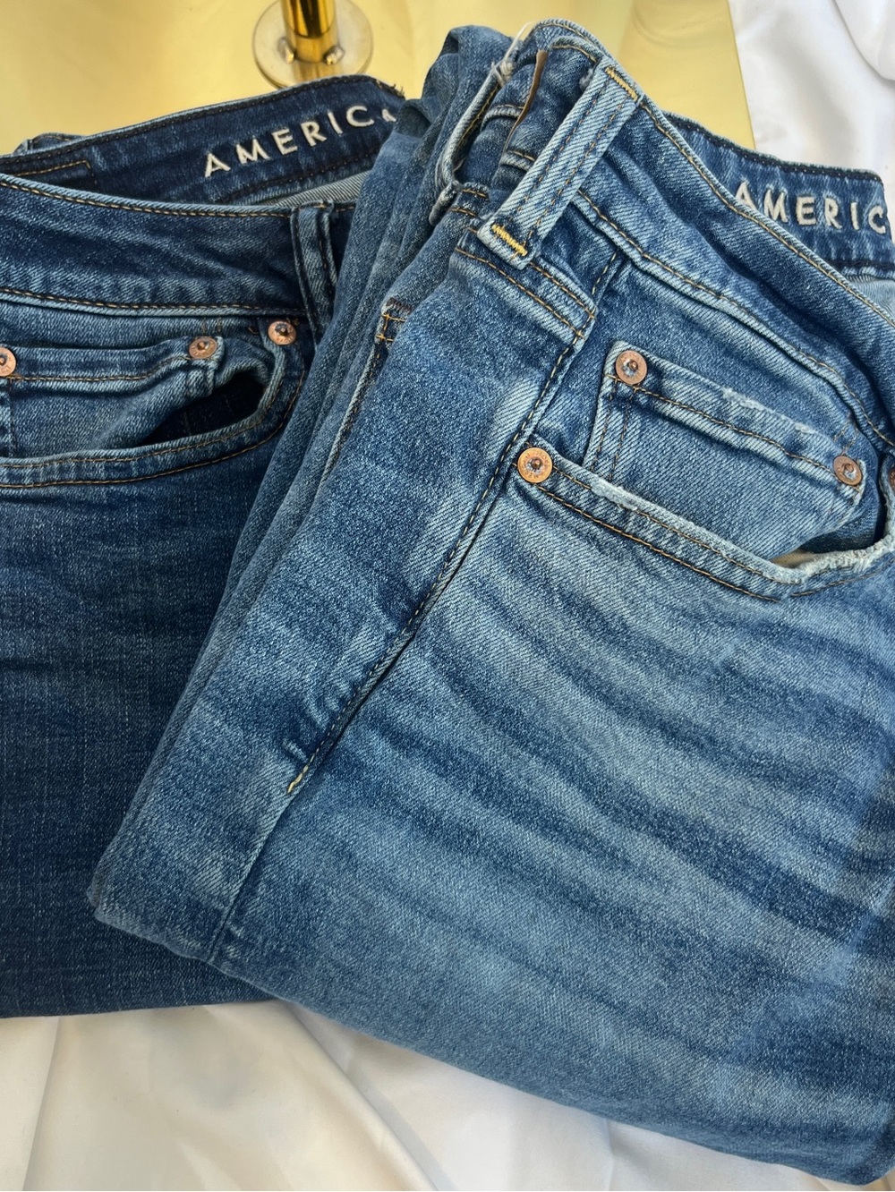 Two Pairs Airflex American Eagle Jeans 30x36